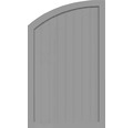 Sichtschutzelement Basic Line Typ Q, links, Grau 90 x 150/120 x 4,8 cm