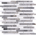 Mosaik XNM MV678 30,5x30,5 cm Verbund Grey/white