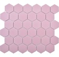 Keramikmosaik HX AT52 Hexagon Uni altrosa R1