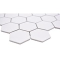 Keramikmosaik HX AT51 Hexagon 32,5x28,1 cm Uni weiß R10B