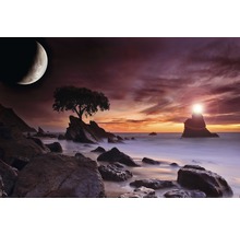 Fototapete Vlies Coastal Moonlight 350 x 260 cm-thumb-0
