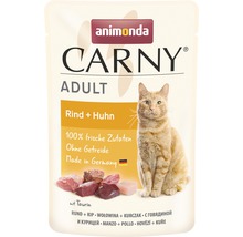 Katzenfutter nass animonda Carny Adult Rind & Huhn 85 g-thumb-0
