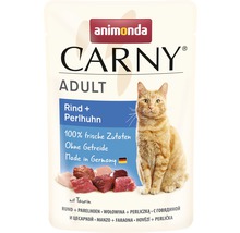 Katzenfutter nass animonda Carny Adult Rind & Perlhuhn 85 g-thumb-0