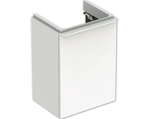 Keramag / GEBERIT Waschtischunterschrank Smyle Square Türanschlag rechts für Handwaschbecken 44,2 cm weiß 500.350.00.1