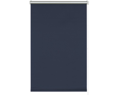 Klemmrollo Verdunklung ohne Bohren Thermo blau 45x150 cm inkl. Klemmträger-0