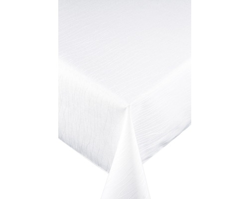 Flair-Royal-Decke Stripes weiß Ø 160 cm