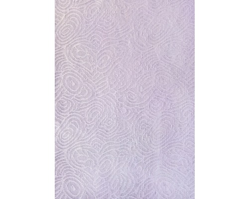 Flair-Royal-Decke Achate rosa weiß Ø 160 cm