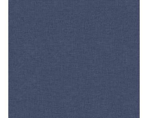 Vliestapete 37431-3 New Walls Uni textil blau