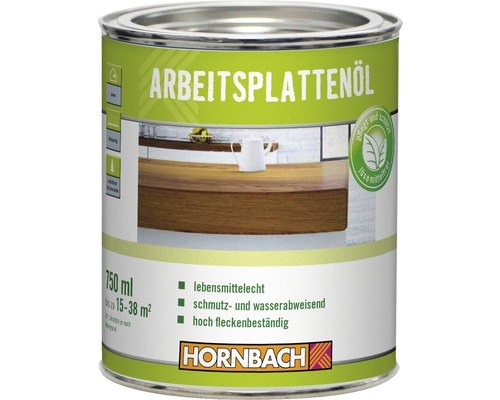 HORNBACH Arbeitsplattenöl farblos 750 ml-0