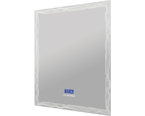 LED Badspiegel Multimedia mit Touch Bluetooth Antifog und FM Radio inkl. Spiegelheizung und Lautsprecher 75x90 cm