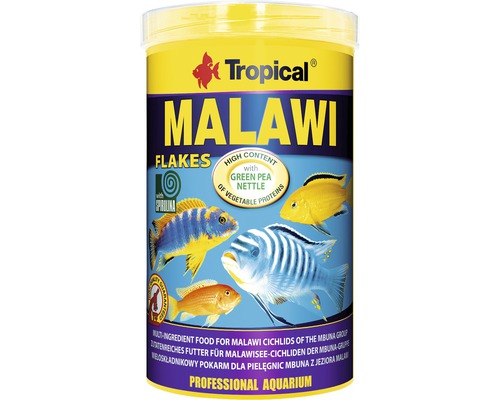 Fischfutter Tropical Malawi Flakes 1000 ml