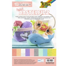 Bastelfilz Pastell 20x30 cm 10 Bogen-thumb-0