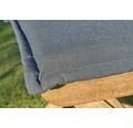 Polster für Sessel/Hocker 50 x 45 cm Polyester grau