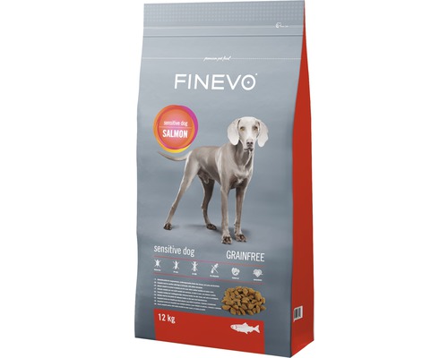 Hundefutter trocken FINEVO Sensitive Dog Lachs getreidefrei 12 kg-0