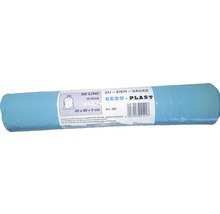 Müllsack Zugband blau 60 L 10er Pack-thumb-1