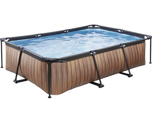 exit wood pool 300 x 200 x 65 cm braun mit filterpumpe bei hornbach kaufen
