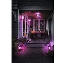 Philips hue LED Wandleuchte Econic White & Color Ambiance 15W 1150 lm schwarz 115x260 mm - Kompatibel mit SMART HOME by hornbach-thumb-3