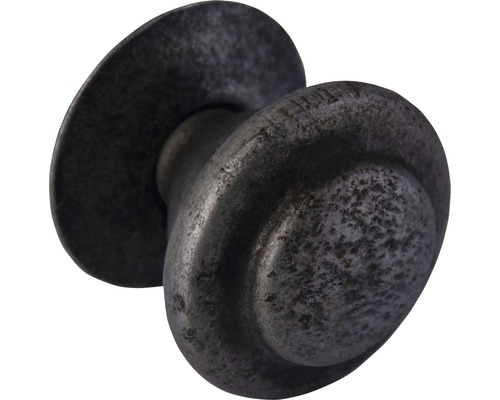 Möbelknopf Eisen schmiedeeisen antik ⌀xH 26x28 mm