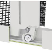 Insektenschutz home protect autoSTOP Rollo-Tür Aluminium weiss 150x220 cm-thumb-7