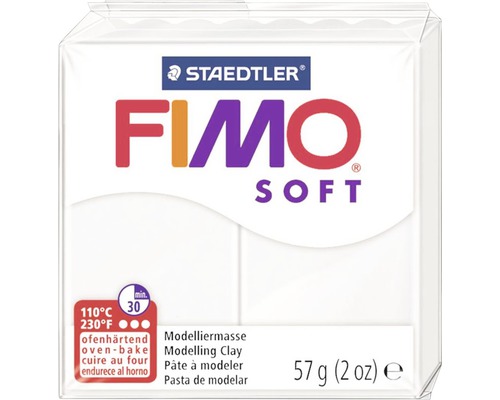 Fimo Soft weiss 57g
