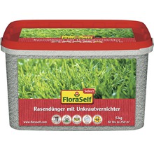 Rasendünger mit Unkrautvernichter FloraSelf Select 5 kg für bis zu 250 m²-thumb-0