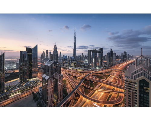 Fototapete Vlies SHX9-119 Lights of Dubai  9-tlg. 450 x 280 cm