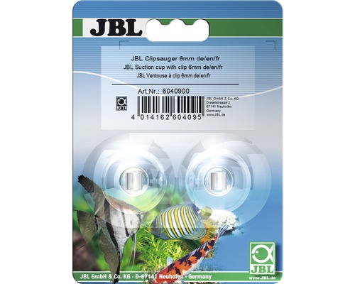 Clipsauger JBL 6 mm 2 Stück
