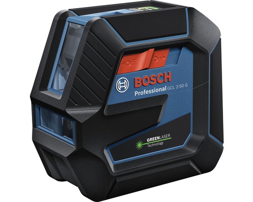 Kreuzlinienlaser Bosch Professional GCL 2-50 G inkl. Stativ BT 150