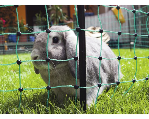 Kaninchennetz, Einzelspitze 12 m x 65 cm grün-0