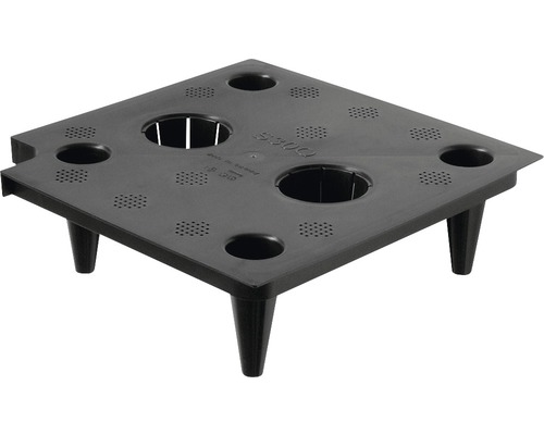 Trennboden für Cubico Ø 50 cm Kunststoff schwarz