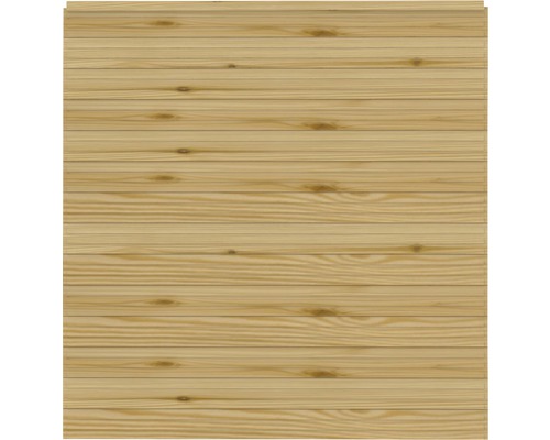 Zaunelement Juel Aluzaun 175 x 185 cm Optik Lärche Natur