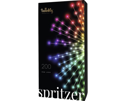 Twinkly LED Spritzer Generation II 200 LEDs Lichtfarbe bunt inkl. App-Steuerung