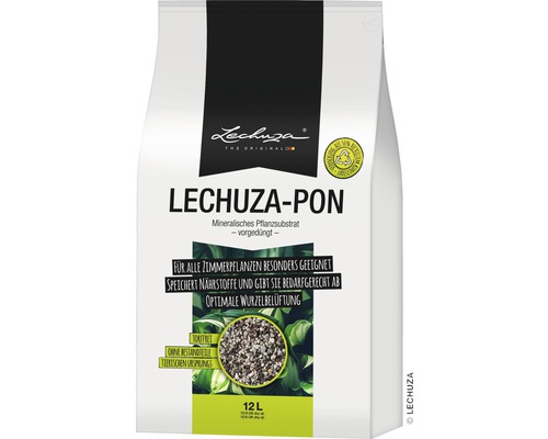 Pflanzsubstrat Lechuza Pon 12 Liter-0