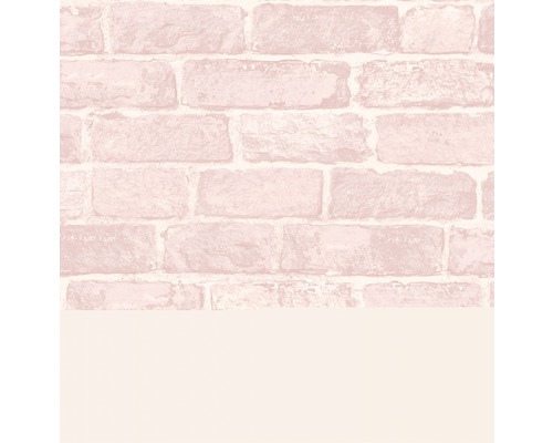 Papiertapete 108591 Kids@Home Brick Pink