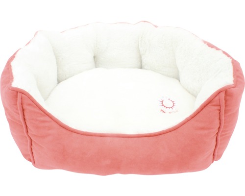 Hundebett ThermoSwitch Andros S 45 x 38 cm koralle/creme