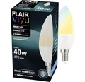 FLAIR Viyu Leuchtmittel LED Kerze E14 mit Repeaterfunktion E14/6W(40W) 470 lm 2700-6500 K warmweiß-tageslichtweiß - Kompatibel mit SMART HOME by hornbach