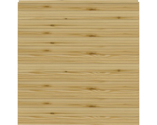 Zaunelement Juel Aluzaun 175 x 185 cm Optik Lärche Natur inkl. UV-Schutz