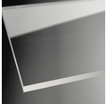 Drehfalttür für Seitenwand Breuer Elana Komfort 100 cm Anschlag rechts Klarglas Profilfarbe schwarz