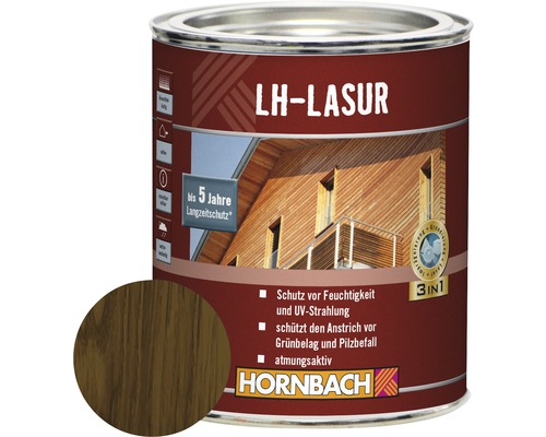 HORNBACH LH-Lasur nussbaum 750 ml
