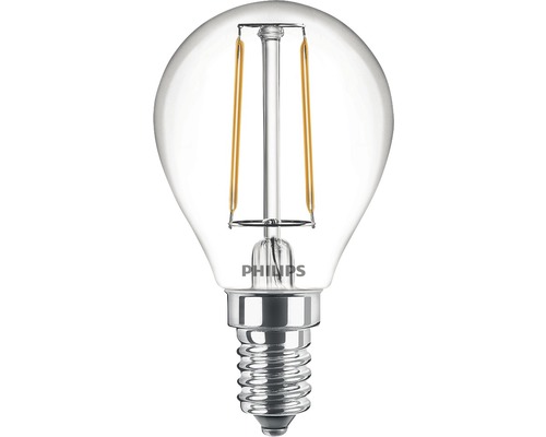 LED Tropfenlampe klar P45 E14/2W(25W) 250 lm 2700 K warmweiß-0
