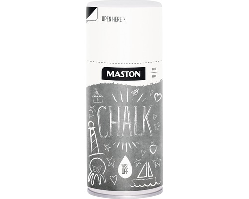 Sprühlack Kreidespray Chalk white 150 ml