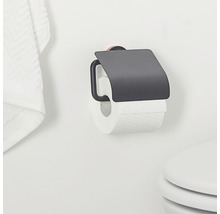 Toilettenpapierhalter Urban mit Deckel schwarz-thumb-8