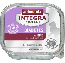 Katzenfutter nass animonda Protect Diabetes mit Rind 1 Pack 16x100 g-thumb-0