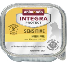 Katzenfutter nass animonda Protect Sensitive Huhn pur 100 g-thumb-0