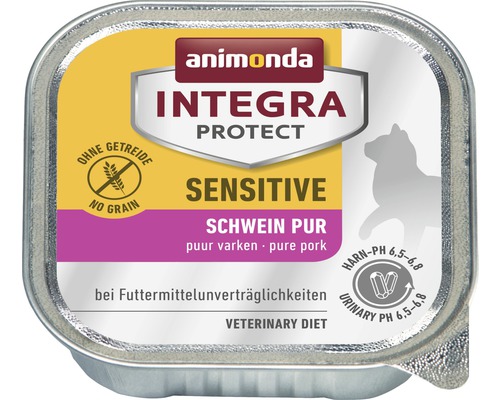 Katzenfutter nass animonda Protect Sensitive Schwein 100 g