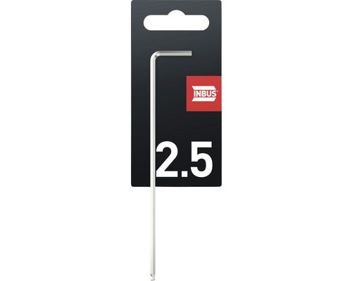 Inbusschlüssel INBUS 71499 2.5mm mit Kugelkopf