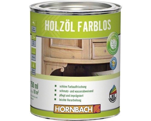 HORNBACH Holzöl farblos 750 ml-0