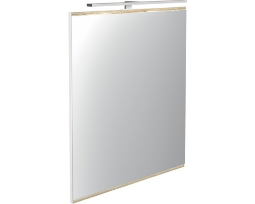 LED Badspiegel Miami Vice weiß 60 x 70 cm