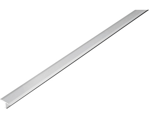 Trenn und Abdeckprofil Dural T-Floor Aluminium Länge 100 cm Höhe 8 mm Sichtfläc