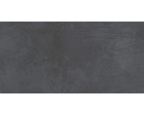 Feinsteinzeug Wand- und Bodenfliese Cementine 30 x 60 x 0,9 cm anthrazit matt R10B-0